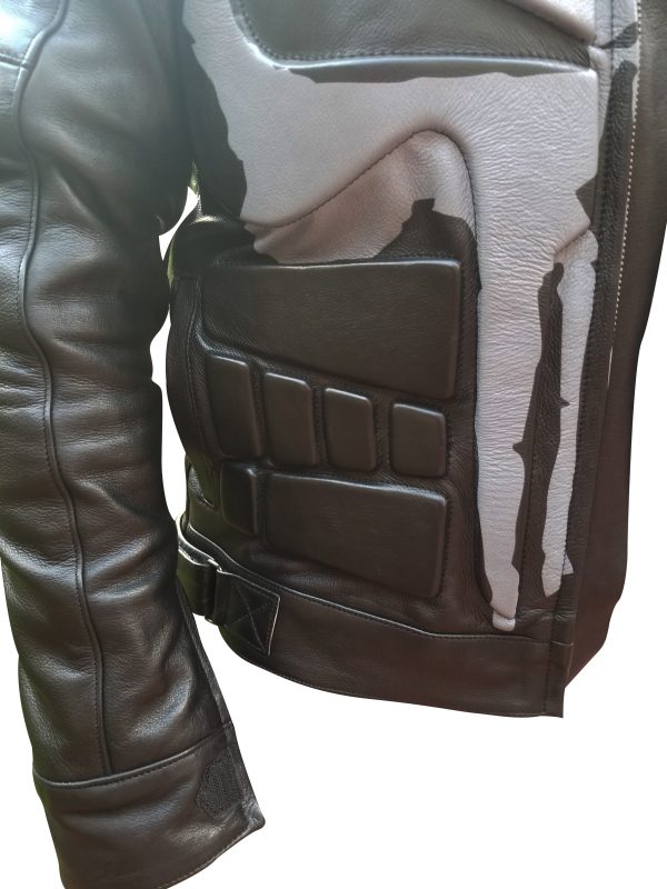 Punisher's motorcycle leather jacket - Image 7