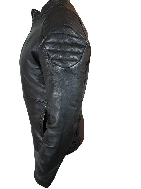 Cleve's leather jacket with Stretch Leather - Image 5