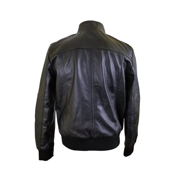 Greig's bomber style jacket with ribbed collar and cuffs - Image 2