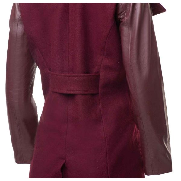 Sophie's Classy Women's Wool Blend Coat - Image 5