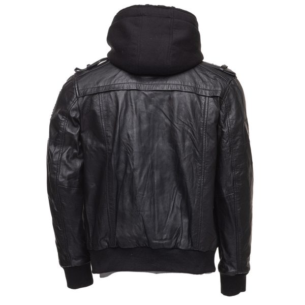 Daniel Clark - Iron Hawk Hooded Bomber Jacket - Image 2