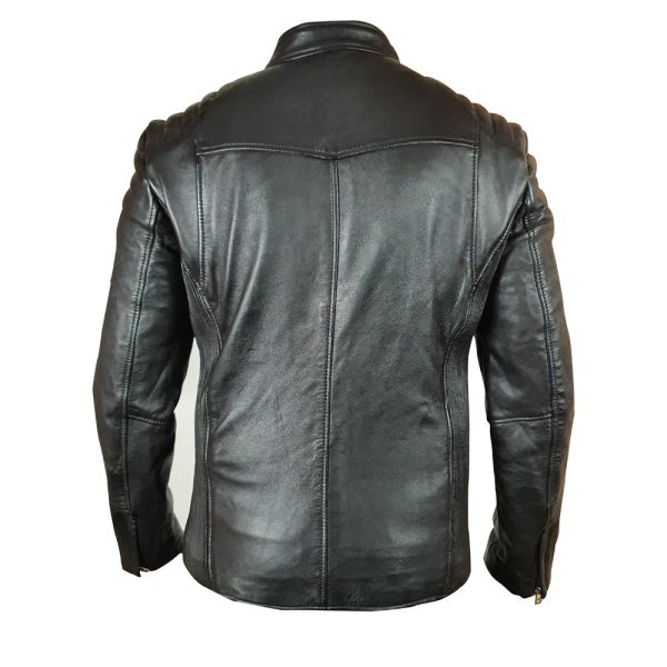 Cleve's leather jacket with Stretch Leather - Image 2