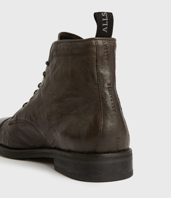 Harland brown leather boots for men - Image 3