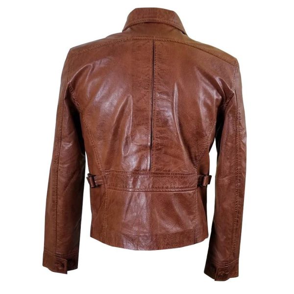 Ryan Shield's Washed Leather Jacket - Image 2