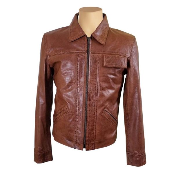 Ryan Shield's Washed Leather Jacket